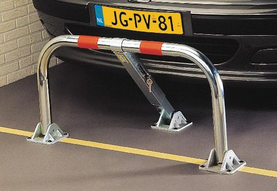 BARRIÈRE DE PARKING SANS AMORTISSEURS AVEC CYLINDRE EUROPÉEN L=98 CM - MANUTAN COLLECTIVITÉS