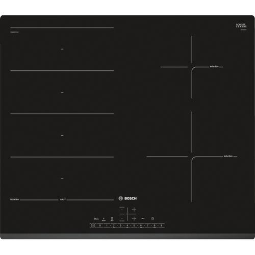 BOSCH 1 TABLE DE CUISSON INDUCTION BOSCH - PXE631FC1E - L.59.2 CM-NOIR