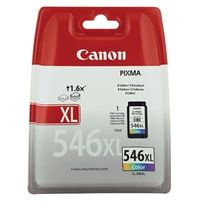 Cartouche Canon CL 546 XL couleurs (cyan + magenta + jaune) pour imprimantes jet d'encre_0