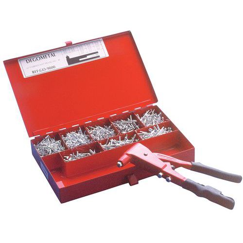 COFFRET PINCE MANUELLE GO 9800 GO9800 - DEGOMETAL