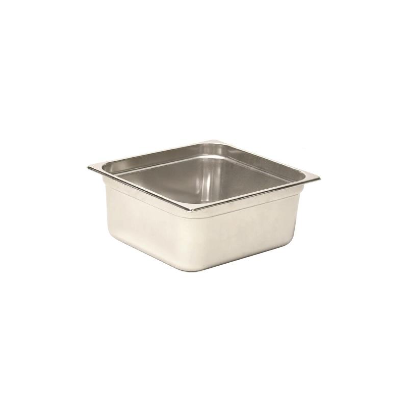 Comas GN 2/3 plateau gastronorme 32,5 x 35,4 x 2 cm en acier inoxydable 18/10 - gris Acier inoxydable 18/10 8425734101557_0