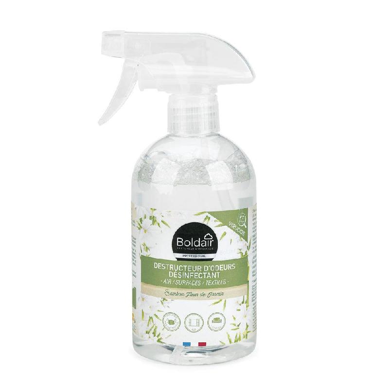 DESTRUCTEUR D'ODEURS DESINFECTANT BOLDAIR - PARFUM BAMBOU - SPRAY