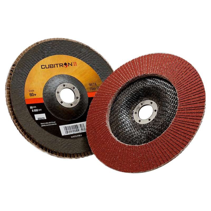 DISQUE À LAMELLES BOMBÉ CUBITRON II CÉRAMIQUE 967A G40 - 3M - 65054