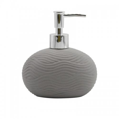 DISTRIBUTEUR DE SAVON - GRIS - CÉRAMIQUE - WAVE SPIRELLA