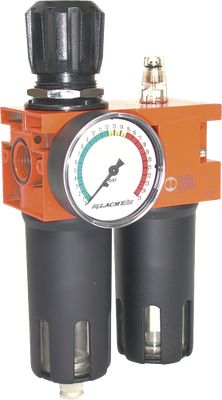 ENSEMBLE FILTRE RÉGULATEUR LUBRIFICATEUR 1/2 16 BARS 105 M /H LACME - 317900