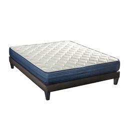 Ensemble   Matelas Ressorts ensachés + Sommier Bois 180x200 cm QUINCONCES BELLECOUR - blanc 4BP.PK.K15.1820_0