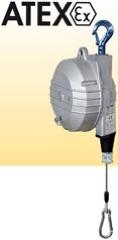Équilibreur enrouleur ATEX 9354AX-9359AX - câble inox - capacité 4 à 25 kg - course 2000 mm_0
