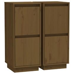 Helloshop26 - Buffet bahut commode armoire meuble de rangement organisateur cuisine salle de séjour salons lot de 2 31,5 x 34 x 75 02_0036883 - 30002_0