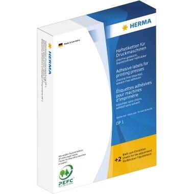 HERMA 5000 étiquettes adhésives blanches DP1 pour imprimerie, 22 x 32 mm - 2920_0