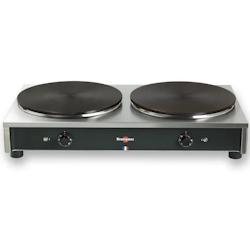 Krampouz Crêpière électrique double Confort Ø 40 cm - argenté CTCA8AA-KR_0