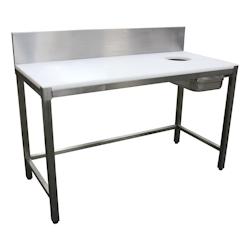 L2G Table inox 85 x 140 x 60 cm L2G - STPP146 - STPP146_0