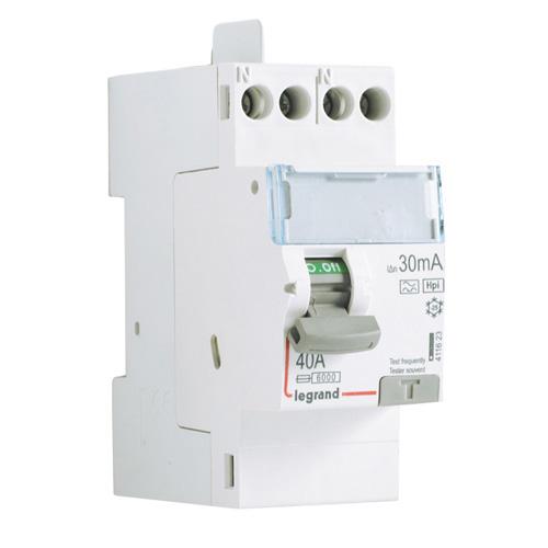 LEGRAND INTERRUPTEUR DIFFÉRENTIEL DX3 40A 30MA TYPE HPI 230V - 411623