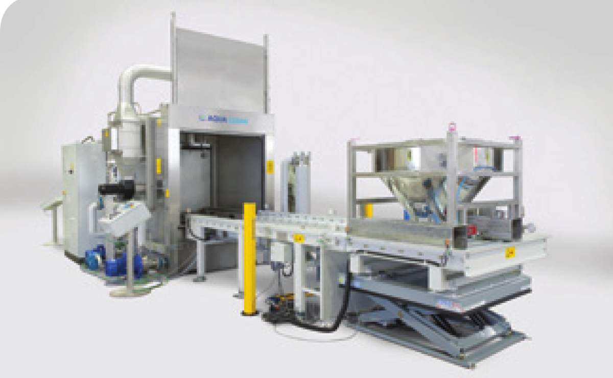 Machine de lavage par aspersion, pour applications industrielles spécifiques_0