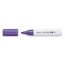 MARQUEUR PEINTURE PINTOR, POINTE MOYENNE, VIOLET - LOT DE 5