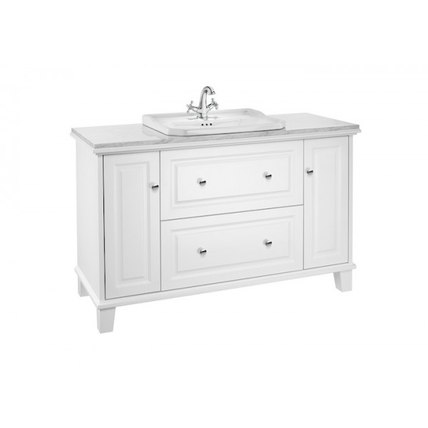 MEUBLE DE SALLE DE BAINS POUR VASQUE À ENCASTRER BLANC CARMEN - ROCA A857136415