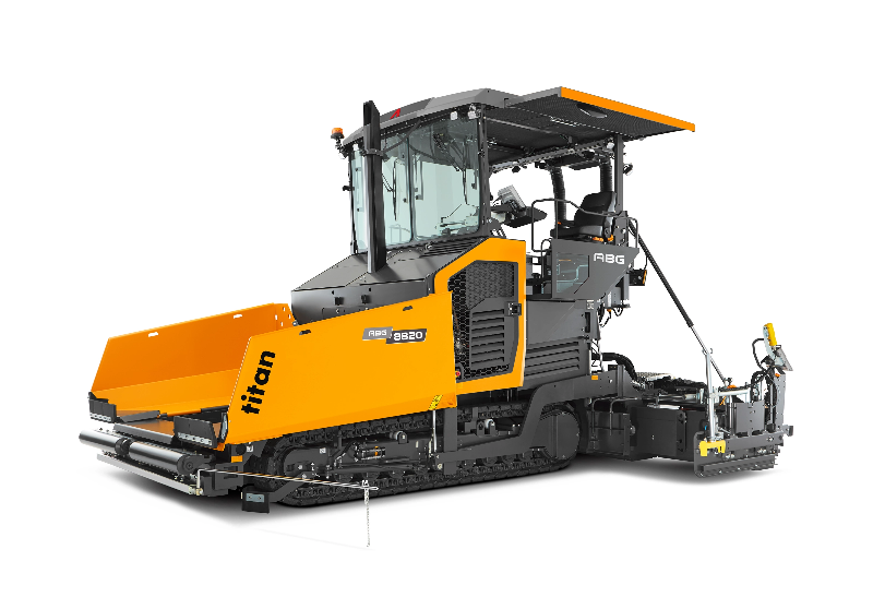 Mini-Finisseur - ABG 8820 - AMMANN - Moteur diesel Volvo (Deutz), normes UE Etape V_0