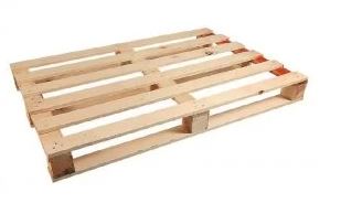 Palette en bois standard 800 x 1200 - légère, 4 entrées, 3 semelles_0