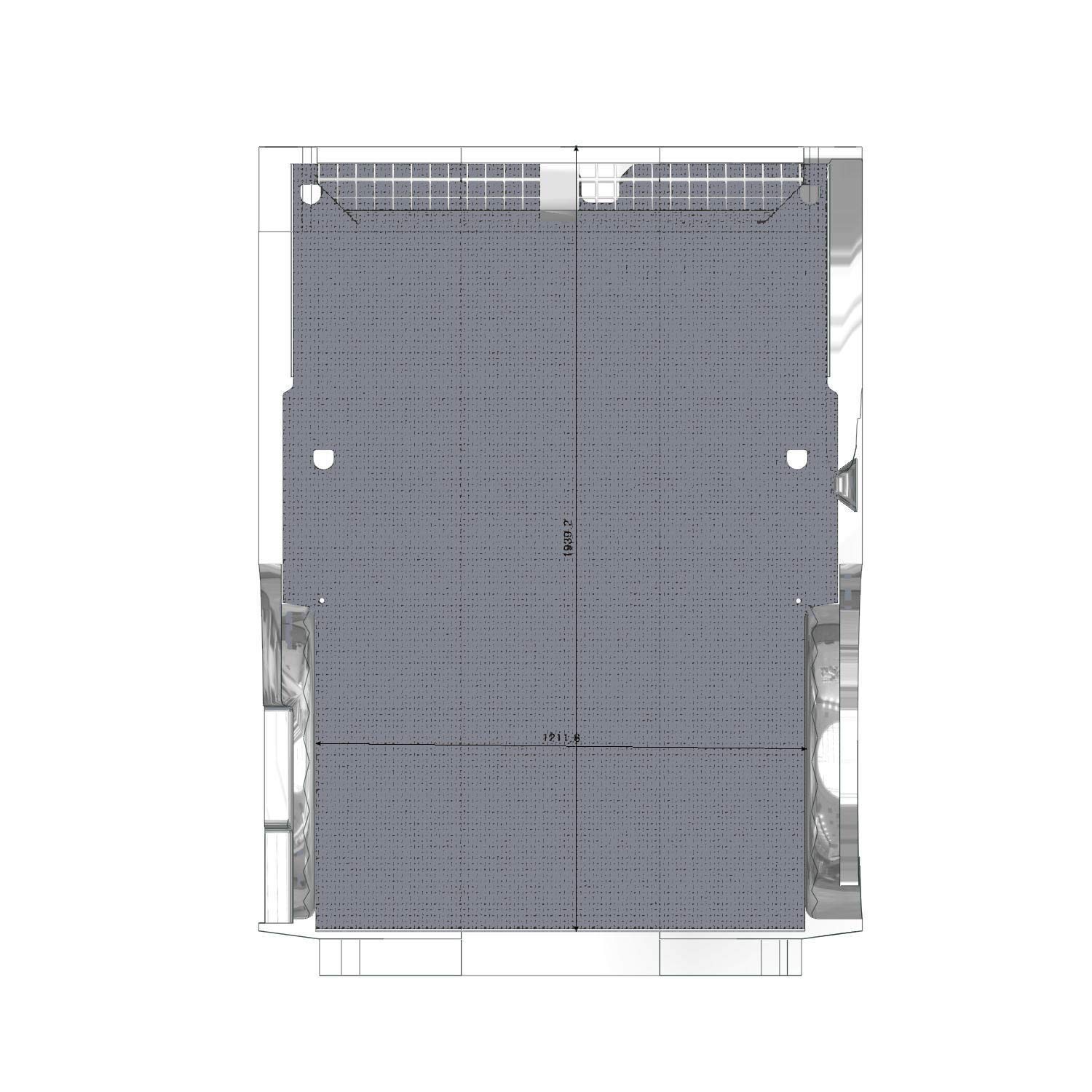 PLANCHER KANGOO RENAULT L2 CLOISON TÔLÉE