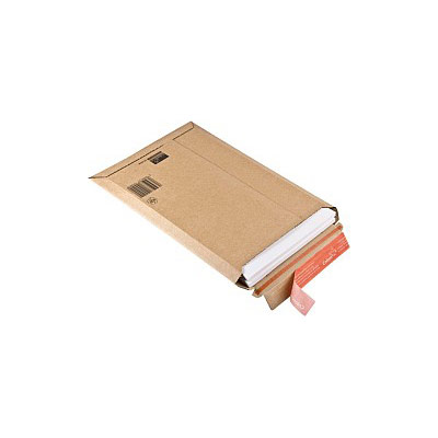 POCHETTE D'EXPEDITION EN CARTON RIGIDE - 23,5 X 34 X 3,5 CM - LOT DE 20