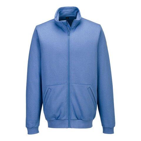 PORTWEST AS25 SWEAT SHIRT ANTI STATIQUE ESD BLEU HAMILTON - TAILLE L
