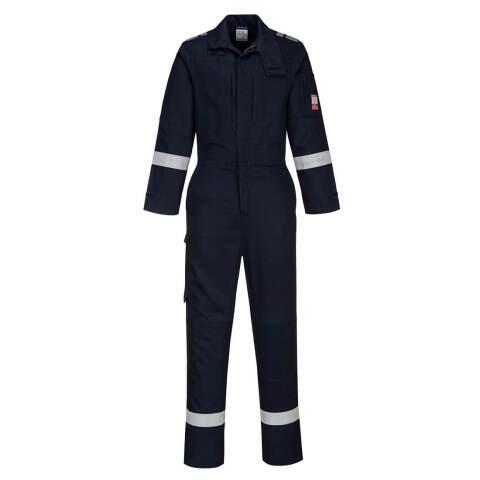 PORTWEST FR502 COMBINAISON LÉGÈRE BIZFLAME PLUS MARINE - TAILLE L - STANDARD