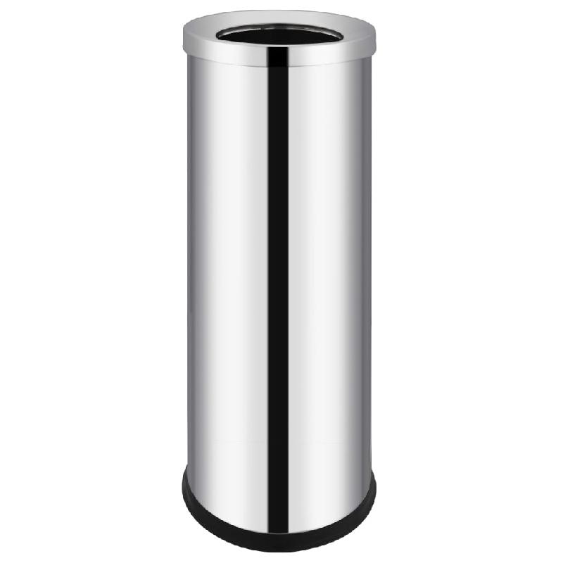 Poubelle d'hôtel 32 litres - Acier inoxydable - Design épuré et robuste - Référence 02_0006042_0