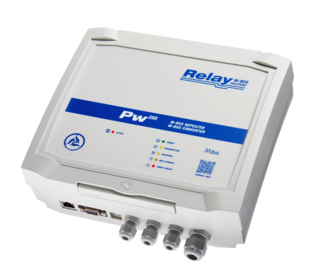 Pw250 - relay - convertisseur d'interface série / M-BUS, max 60 esclaves / répéteur_0