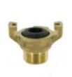 Raccord express mâle en laiton avec joint - DN 3/4