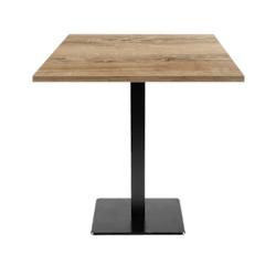 Restootab - Table 70x70cm - modèle Milan chene slovene - marron TB-MIL-7070M-CH.SLO_0