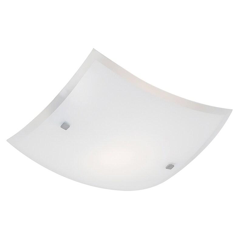 ROSSINI ILLUMINAZIONE Plafonnier Mileto Rossini Group En Verre Blanc Satiné, Diamètre 50Cm, Douille E27, Idéal Pour Éclairage Intérieur Ip20 - Mi_0