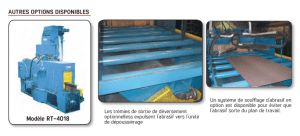 RT 4018 - Compresseur pour sablage - International Surface Technologies - Double direction, système à table de convoyeur_1