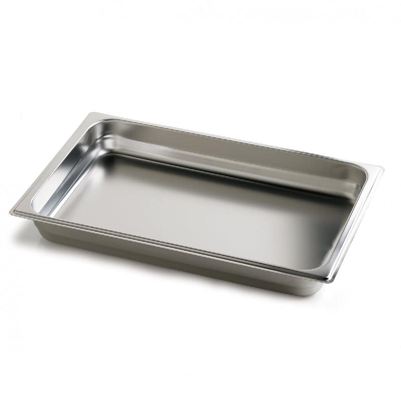 Sammic Bac Gastronorm 1/3 standard en acier inoxydable 18/10, dimensions 176 x 325 x 40 mm, capacité 1,6 litres pour usage professionnel | Maxima - i_0