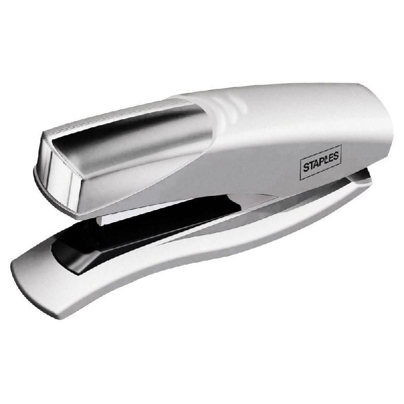 STAPLES AGRAFEUSE DE BUREAU STAPLES FLATCLINCH - BLANC - 30 FEUILLES