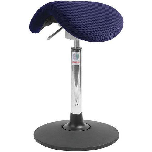 SIÈGE MINI SWAY FLEXMATIC - TISSU 3D - MEDIUM - BLEU - GLOBAL PROFESSIONAL SEATING