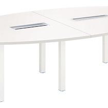 TABLE DE RÉUNION MODULAIRE BLANC EXPRIM - BLANC