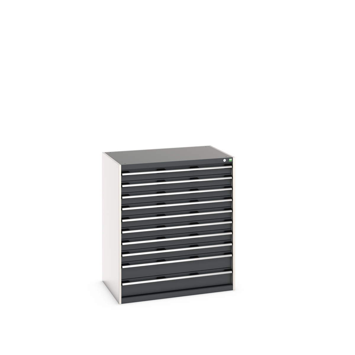 Armoire à tiroirs cubio SL-10712-10.2 - 10 tiroirs pour charge lourde 200 kg - 40029034_0