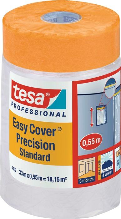 Bande en film plastique TESA Easy Cover® 4402 - précision standard - 33 m x 550 mm - rouleau_0