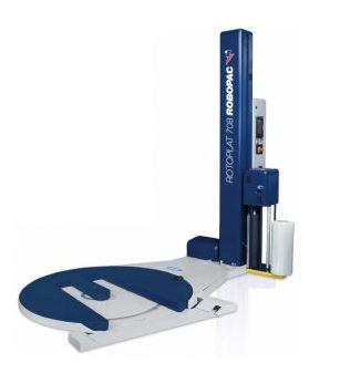 Banderoleuse à plateau tournant - Rotoplat 508 PDS TP - Pré-étirage motorisé et banderolage jusqu'à 2200 mm_0