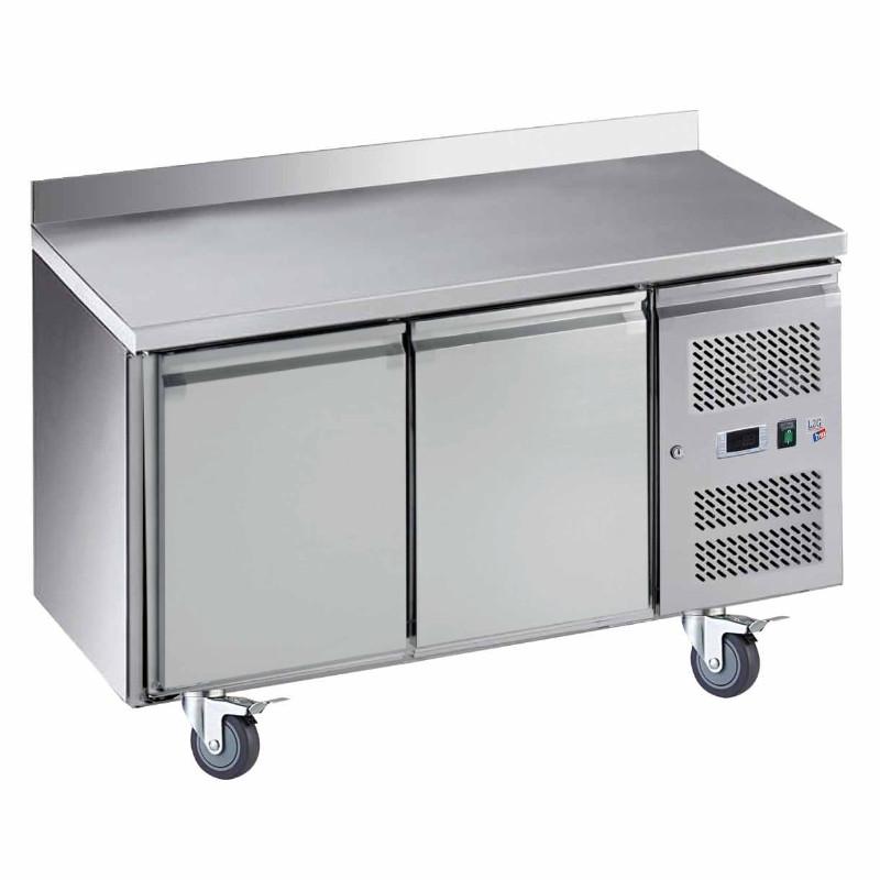 Desserte réfrigérée inox - froid positif - 2 à 4 portes -2°C / +8°C - profondeur 700 mm_0