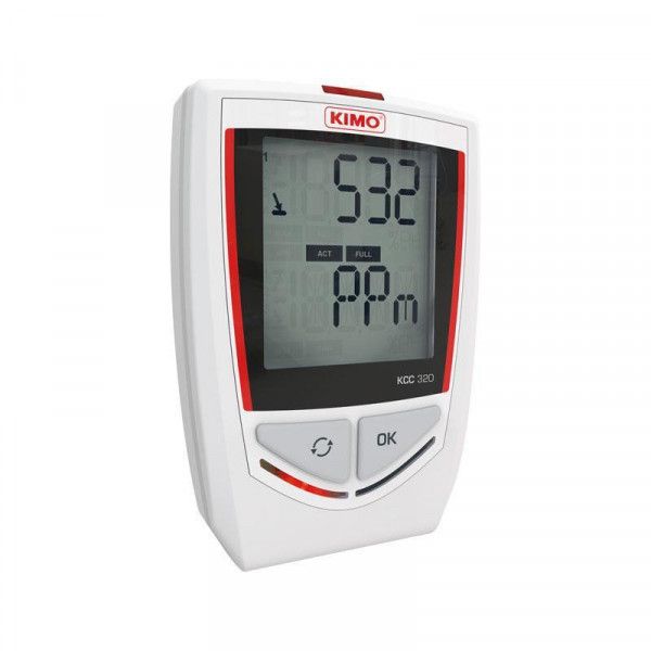 Enregistreur de température, hygrométrie, pression et co2 kimo_0