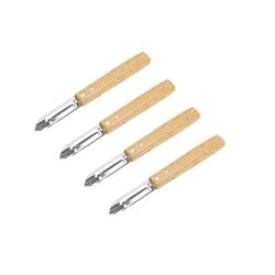 Ensemble de 4 Eplucheurs Econome Nature 16 cm Nirosta - 3176239931938_0