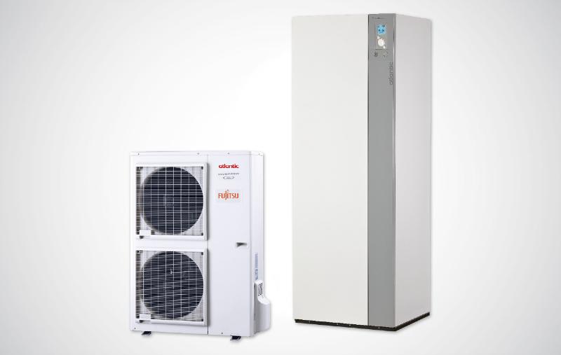 Ensemble Pompe à chaleur Air / Eau Alfea Excellia HP DUO A.I. Triphasé 17 Kw - Atlantic - 526643_0