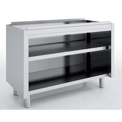 ERATOS Meuble Neutre Ouvert En Facade Sans Porte Aisi-304 18/10 Prof.600 - Sans Dessus - 600X600X850 MNA60-60 - MNA60-60_0