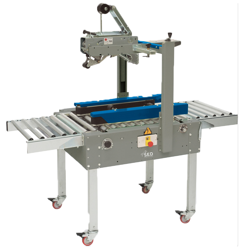 Fermeuse de caisse en carton facilement déplaçable - Puissance 0,25 Kw - SEDLMTAPE50_0