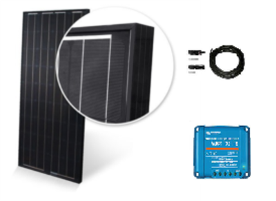 Kit solaire 100W Back Contact F.Tech - Panneau monocristallin compact pour applications nomades - KN009_0