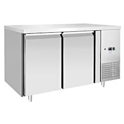 METRO Professional METRO Table réfrigérée GCC2100, inox, 136 x 70 x 85 cm, 215 L, froid ventilé, 250 W, avec serrure, argenté - inox 10849_0