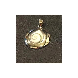 PENDENTIF ARGENT OEIL DE SAINTE LUCIE