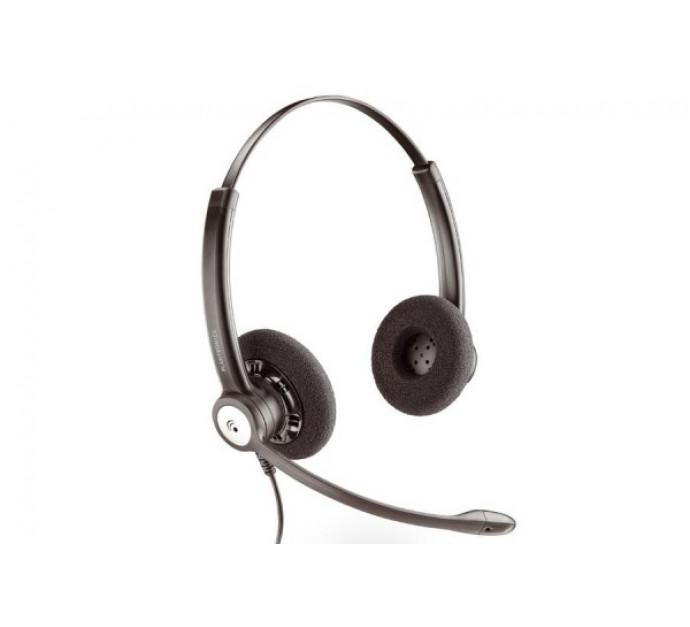 Plantronics Entera HW121 - Casque téléphonique filaire binaural avec microphone antibruit - Réf. 79181-13_0