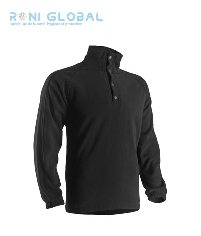 Pull de travail polaire COVERGUARD - coupe-vent, thermique, polyester 340 g/m², 2 poches_0