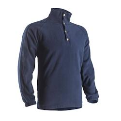 Pull de travail  Polaire bleu T.XXL Coverguard - XXL bleu polyester 3435241554031_0